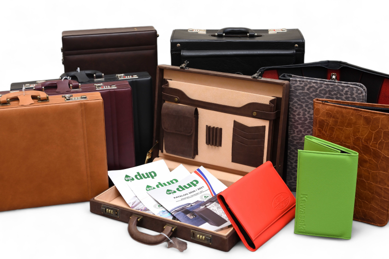 Briefcases, portfolios, document holders
